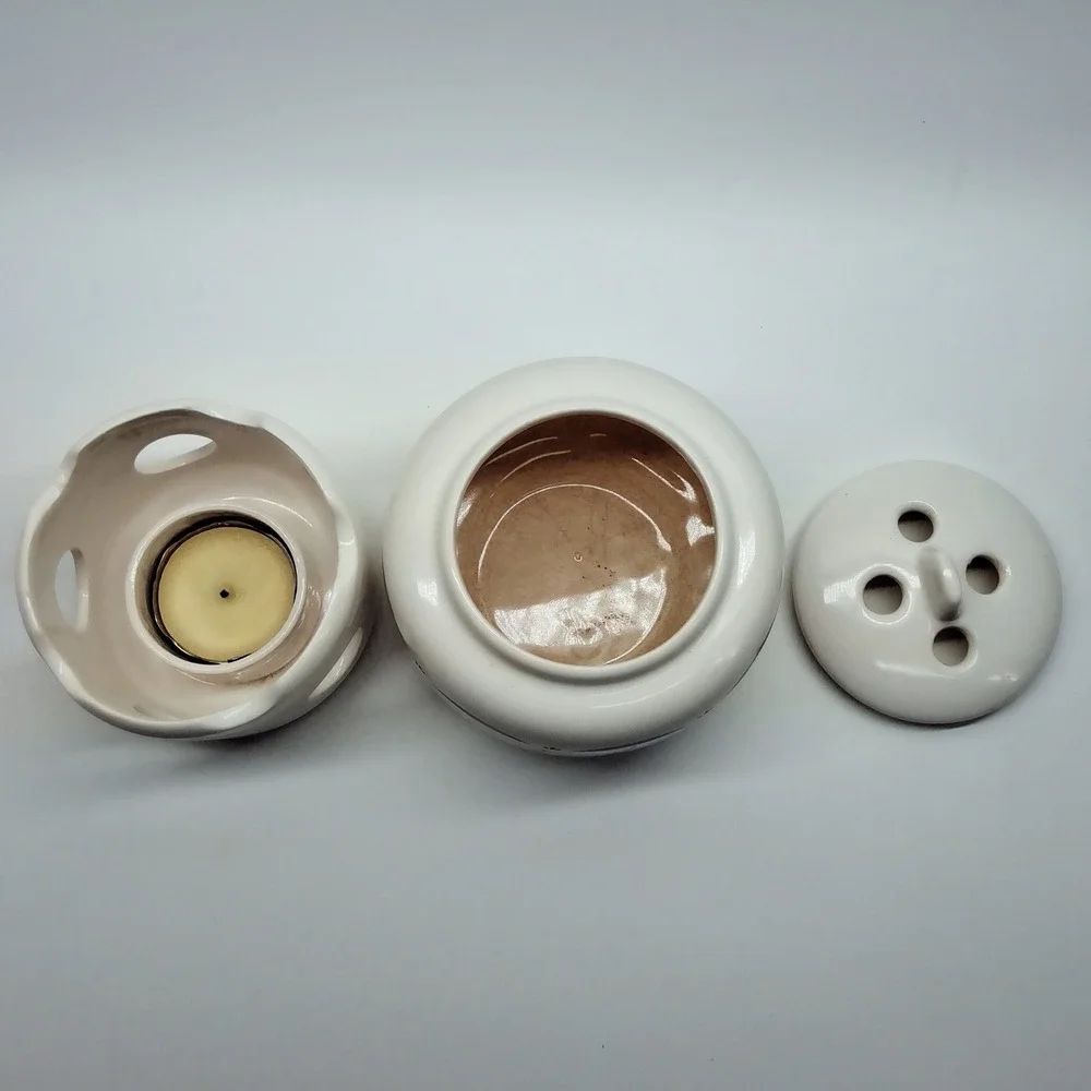 Vtg 1980s Potpourri Press Room Scenter/Fragrance Warmer Candle Simmer Pot